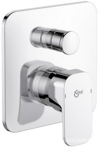 Смеситель для душа, встраиваемый в стену, с переключателем, БЕЗ встраиваемой части арт.A1000NU, (цв.хром),  ZZ Ideal Standard Tonic II A6340AA