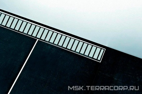 Дренажный канал,прям 700мм,(лоток 640мм),готовый компл,сифон выход вбок 0,7л/с,ножки, стакан с мембаной антизапах, дек.решетка "straight",Tecelinus ZZ Tece TECElinus 15100079