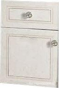 Шкаф дополн. для тумбы под раковину, 35,2х47см, выдв. ящик и распшн. дверь, петли слева, ручки цв. хром,  ZZ Labor Legno Hermitage HE 0/10С ARG SX