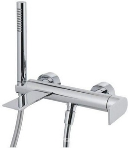 Смеситель для ванны, лейка и шланг в компл., (цв. хром),  ZZ 3M Ran 2200 CC