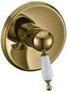 Смеситель д/душа встраиваемый , однорычажный с установочным комплектом, бронза Boheme Medici 305