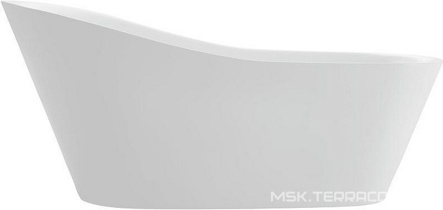 Ванна 1800x870xh850мм, акрил, отдельностоящая, БЕЗ перелива, пробка слива цв.хром в комплекте, BelBagno ZZ BelBagno Универсал BB63-1800-W0