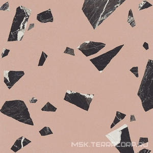 Керамогранит для пола и стены Ergon Medley Pink Rock Nat. Rett.ZZ60x60 EH8V