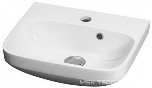 Раковина  38см, крепеж в комплекте, цвет белый XX AMPM Inspire C504811WH