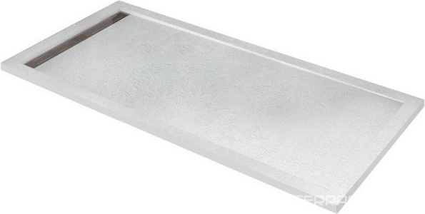Поддон 1200х900хh30мм, прямоугольный, без ножек, экрана, сифона, (искуственный мрамор цв.белый), Cezares ZZ Cezares Универсал TRAY-AS-AH-120/90-30-W