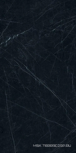 Керамогранит для пола и стены Ariostea Ultra Marmi Nero Marquinia Lev Silk 6 мм ZZ75x150 UM6SK157547