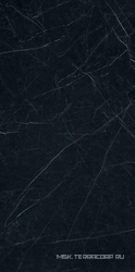 Керамогранит для пола и стены Ariostea Ultra Marmi Nero Marquinia Lev Silk 6 мм ZZ75x150 UM6SK157547