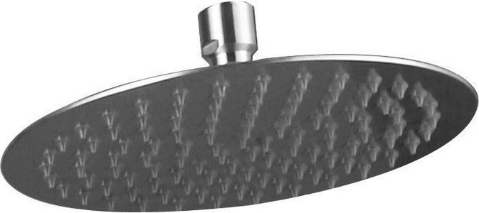 Душ верхний, стационарный, круг d254мм, G 1/2, (цв.сатин),  ZZ BelBagno Nova BB-SLDC2-IN