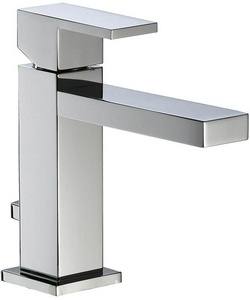 Смеситель для раковины, с д/к, (цв. brush nikel)  ZZ 3M Q 5610 JJ