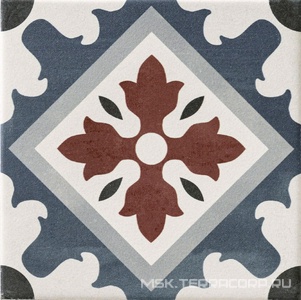 Керамогранит для пола и стены APE Ceramica Cabanyal Marina Blue 15x15 A048695