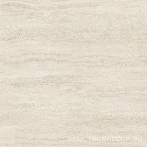 Керамогранит для пола и стены Gracia ceramica Акари Травертин беж КГ 01 60х60 010400001323