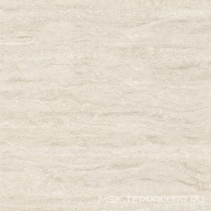 Керамогранит для пола и стены Gracia ceramica Акари Травертин беж КГ 01 60х60 010400001323