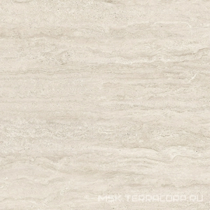 Керамогранит для пола и стены Gracia ceramica Акари Травертин беж КГ 01 60х60 010400001323