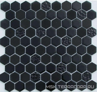 Мозаика Мозаика из стекла на сетке SK10-048 |29.5x30.5 Спектр-М Микс стекло SK10-048