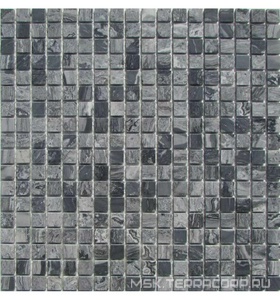 Мозаика Спектр-М Натуральный камень Мозаика из камня на сетке М20-045-15Р ZZ |30.5x30.5