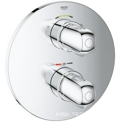 Термостат для душа (внеш. часть) термостат, хром  XX