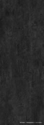 Cemento Nero Bocciardato 5.6 mm  |100x300