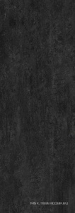 Керамогранит для пола и стены Laminam Rus Cementi Cemento Nero Bocciardato 5.6 mm  100x300 LAMF009022