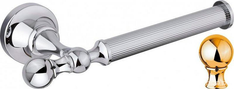 Держатель туал.бумаги, открытый, (цв.золото),  ZZ Cezares Olimp OLIMP-TH04-03/24-M