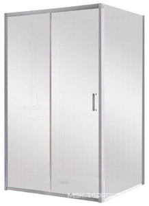 Душевой уголок 1200х800хh1850мм, прямоуг., правый/левый, (стекло прозрачное 5/4мм, фурн.цв.хром), Uno ZZ BelBagno UNO UNO-AH-1-120/80-C-Cr