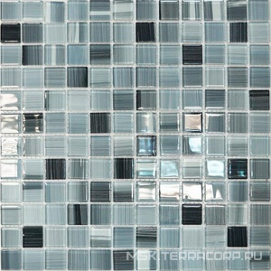 Мозаика Мозаика JSM-CH1023 серая полосатаяZZ|32.7x32.7 XX Мастера Керамики Stone JSM-CH1023