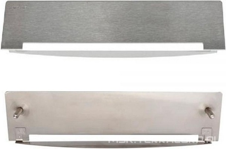 Дренажный канал 360мм, стеновой, готовый компл, сифон d50 выход вбок 48л/мин, ножки, решётка (цв.мат.хром),  ZZ Pestan Confluo Wall 13100060