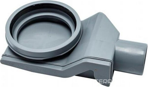 Дренажный канал 360мм, стеновой, готовый компл, сифон d50 выход вбок 48л/мин, ножки, решётка (цв.мат.хром),  ZZ Pestan Confluo Wall 13100060