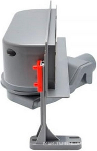 Дренажный канал 360мм, стеновой, готовый компл, сифон d50 выход вбок 48л/мин, ножки, решётка (цв.мат.хром),  ZZ Pestan Confluo Wall 13100060