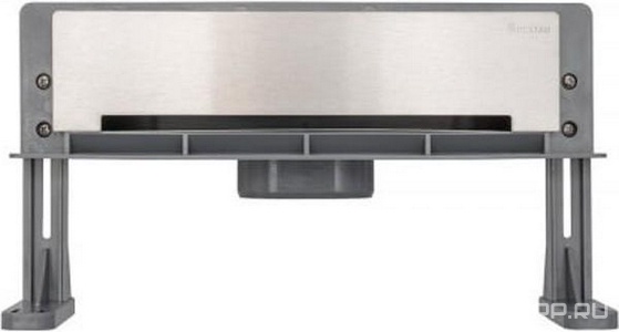 Дренажный канал 360мм, стеновой, готовый компл, сифон d50 выход вбок 48л/мин, ножки, решётка (цв.мат.хром),  ZZ Pestan Confluo Wall 13100060