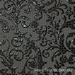 Damasco Black Gloss Mosaico Mix4 (30x30) XX |60x60