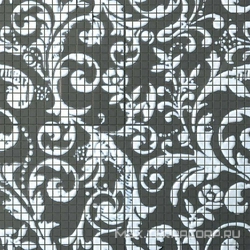 Damasco Black White Mosaico Mix4 (30x30) XX |60x60