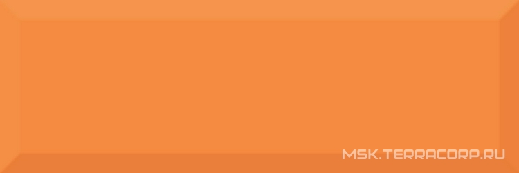 Monocolor Naranja Biselado Brillo ZZ10x30