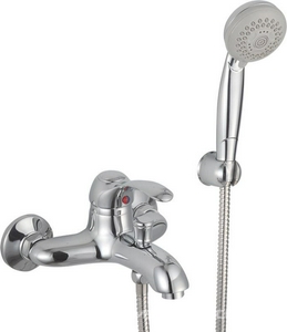 Смеситель для ванны/душа, короткий излив, с установочным комплектом, аксессуарами, хром XX Veragio Grazia VR.GRA-3501.CR