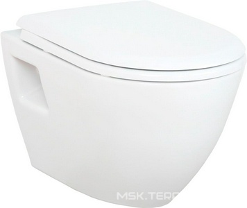 Унитаз подвесной Creavit Terra TР325.00100  БЕЗ крышки-сидения, белый KL Creavit terra TP325-11CB00E-0000
