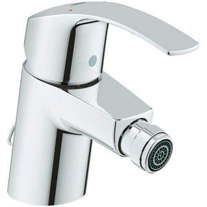 Смеситель однорычажный для биде, с донным клапаном, хром KL Grohe Eurosmart New 32927002