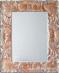 Зеркало 114х87см, в рамке Golden Bloom ZZ