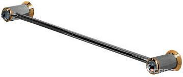 Полотенцедержатель 57/62см. хр/зол Okay Swarovski XX