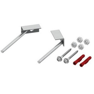 Настенное угловое 45° крепление К УСТОЙЧИВОЙ СТЕНЕ, (комплект) для монтажного элемента (рамы),  ZZ Tece TECEprofil 9380301