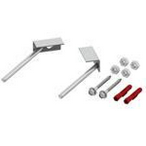 Настенное угловое 45° крепление К УСТОЙЧИВОЙ СТЕНЕ, (комплект) для монтажного элемента (рамы),  ZZ Tece TECEprofil 9380301