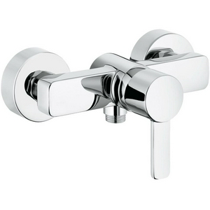 Смеситель для душа, однорычажный, БЕЗ аксессуаров, с установочным комплектом хром ZZ Kludi Zenta 388700575