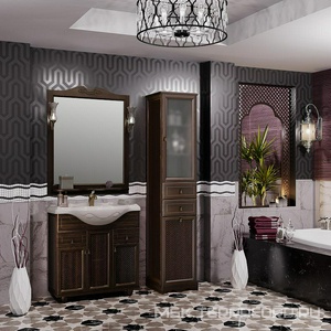 Тумба напольная  80, 870*890*510 мм, цвет нагал, БЕЗ раковины 85 см (арт 7327206000)  ZZ Opadiris Тибет 00-00002851