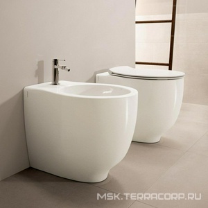 Биде напольное 37х55,5см, крепёж в компл.,  ZZ Hatria Le Fiabe Y1DZ01