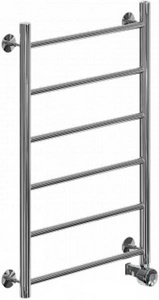 Полотенцесушитель  (г2) 800x500 мм, электрический, ТЭН MEG справа, цвет хром ZZ Ника ЛП ЛП-г2/80*50