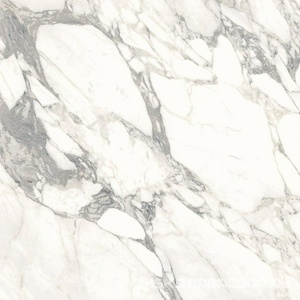 Керамогранит для пола и стены Ariostea Ultra Marmi Arabescato Statuario Lucidato (Shiny) 6 mm 150х150 UM6L150479