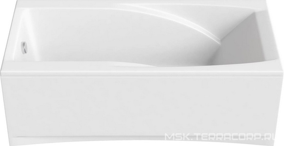 Ванна акриловая  179х85 см (БЕЗ каркаса n046422  и сифона 19649) Bas Эвита В 00043