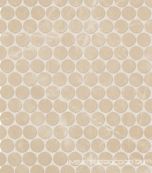 Beige Duna Round Mosaico ZZ| 29.5x32.5