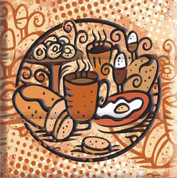 Composicion Breakfast XX |30x30