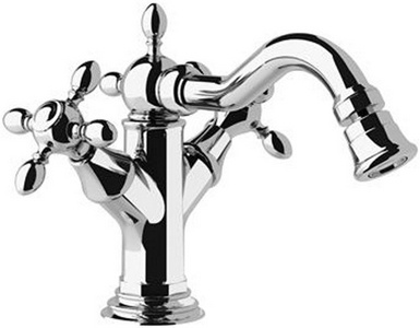 Смеситель для биде, с д/к, (цв. хром),  ZZ Gaia Chopin RN 644 CR