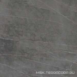Керамогранит для пола и стены Ariostea Ultra Marmi Grey Marble Prelucidato (Soft) 6 mm ZZ150x150 UM6S150524