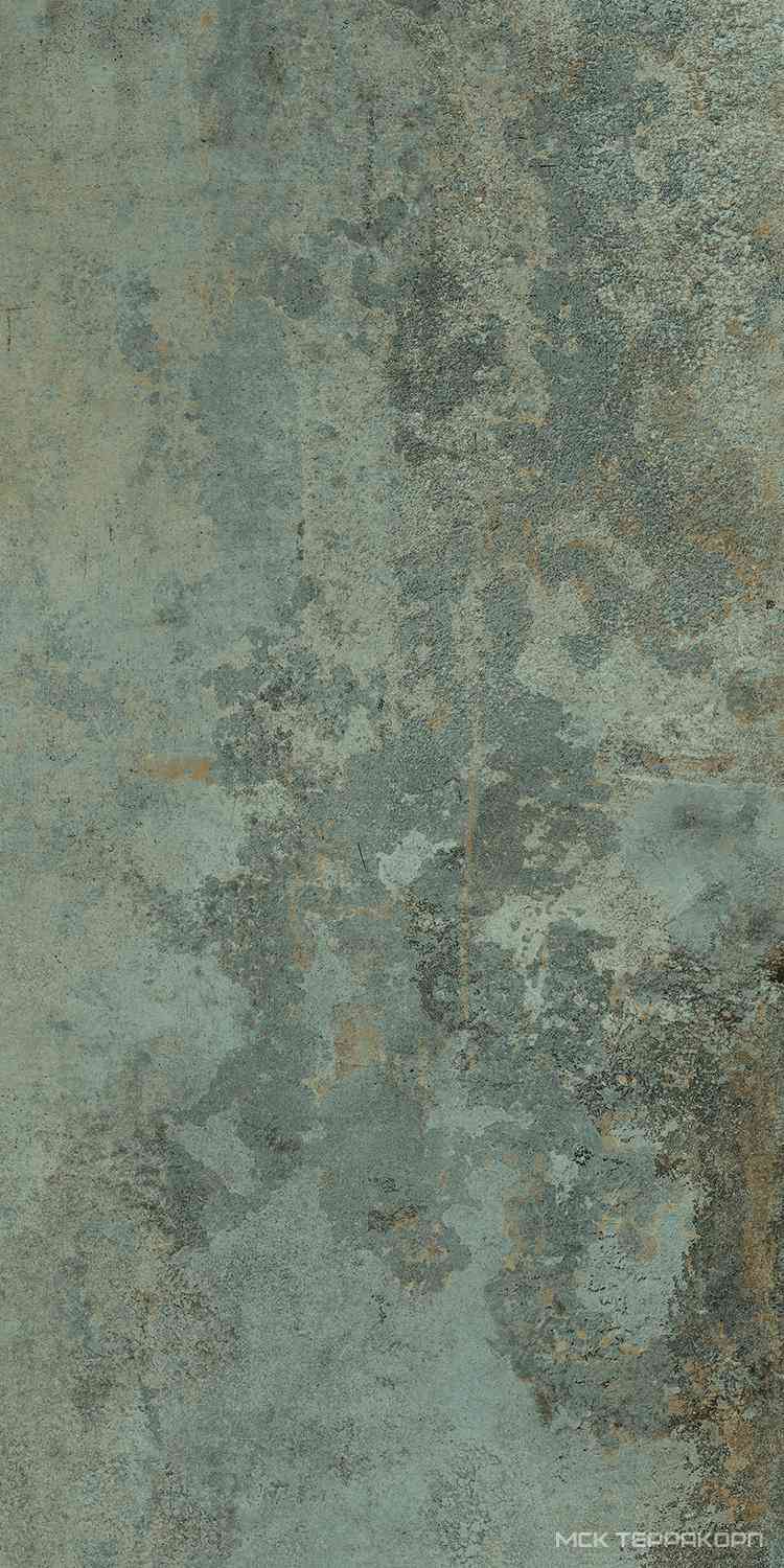Rusty Metal Moss Luxglass 60x120 Rec.